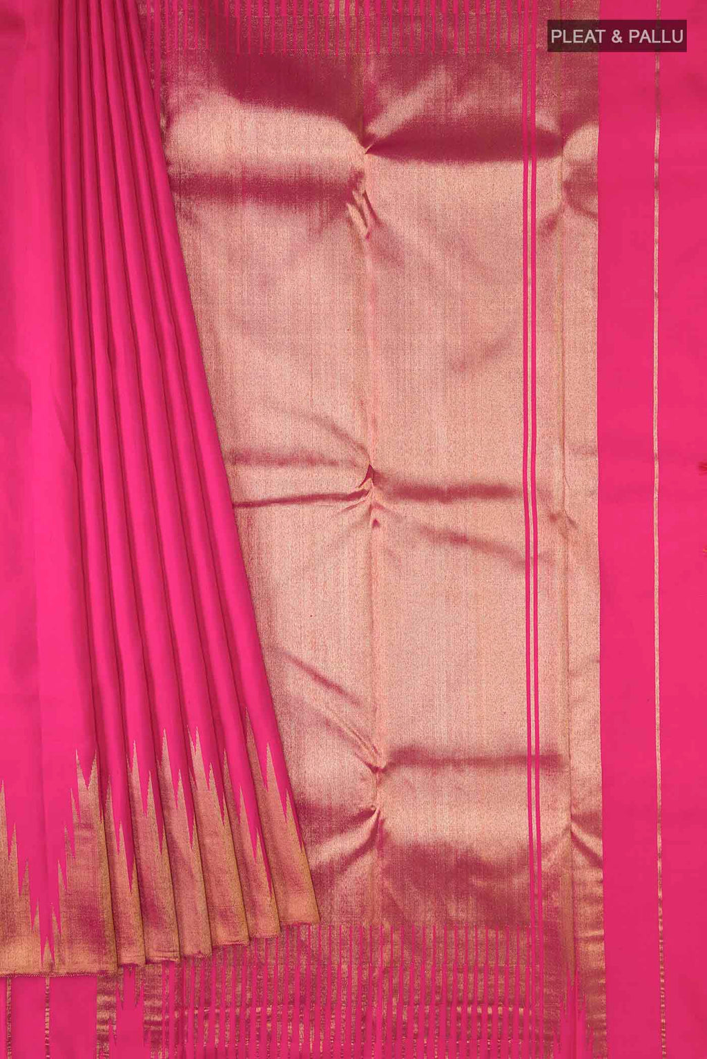 pleats pallu