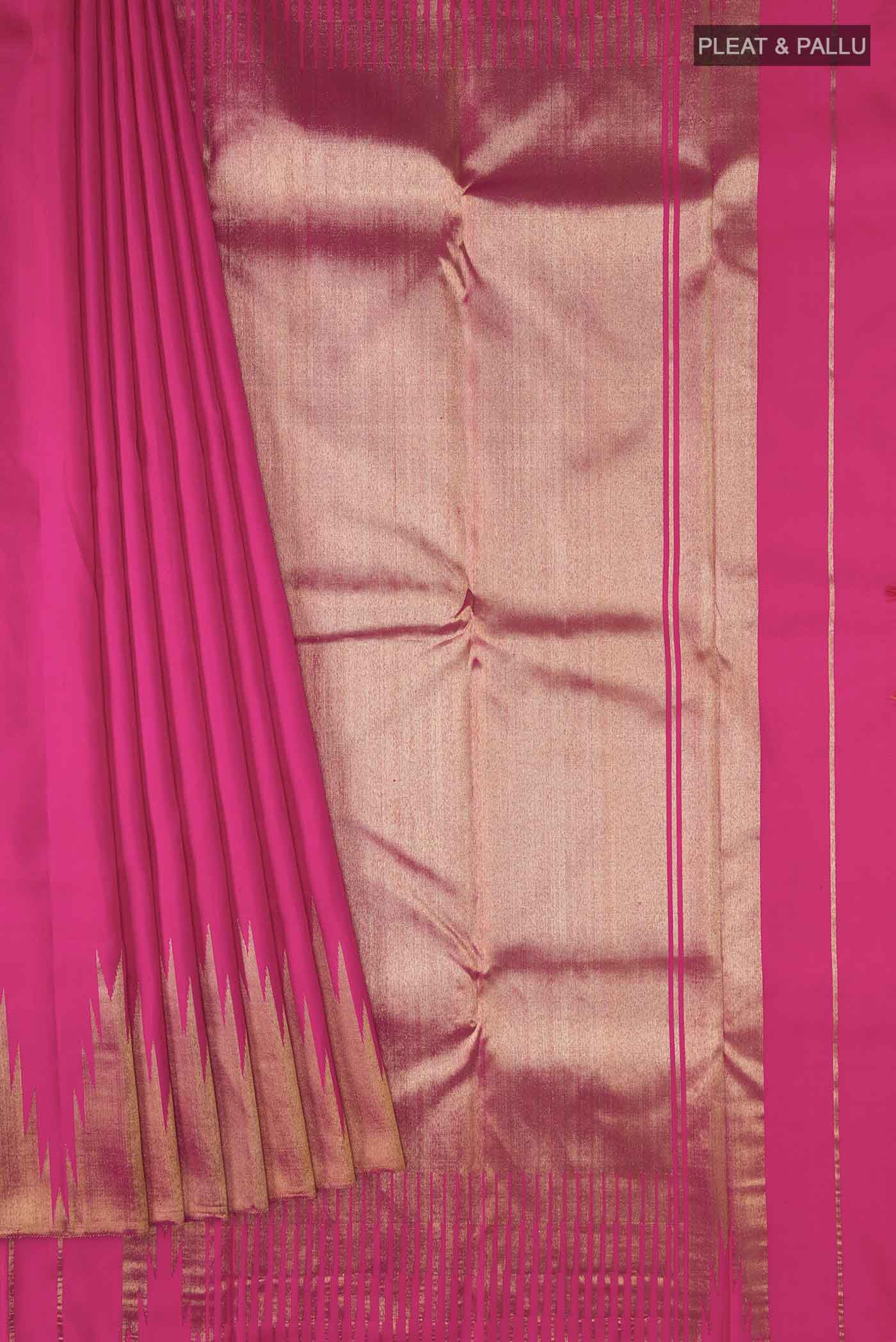 pleats pallu