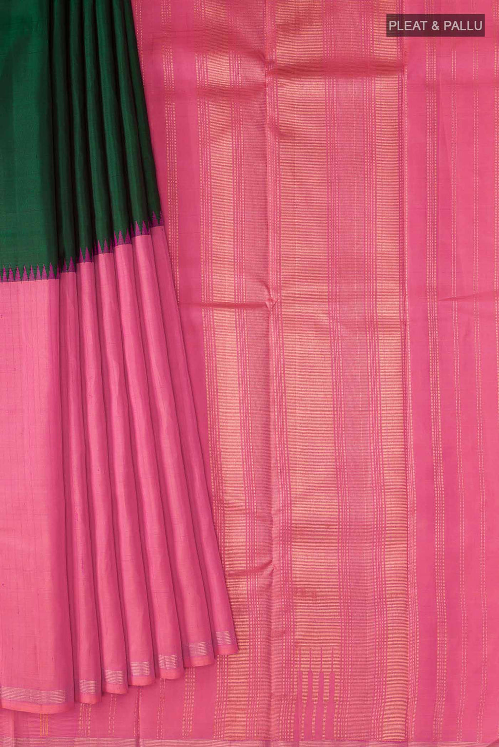 pleats pallu