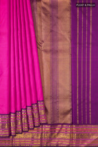 pleats pallu