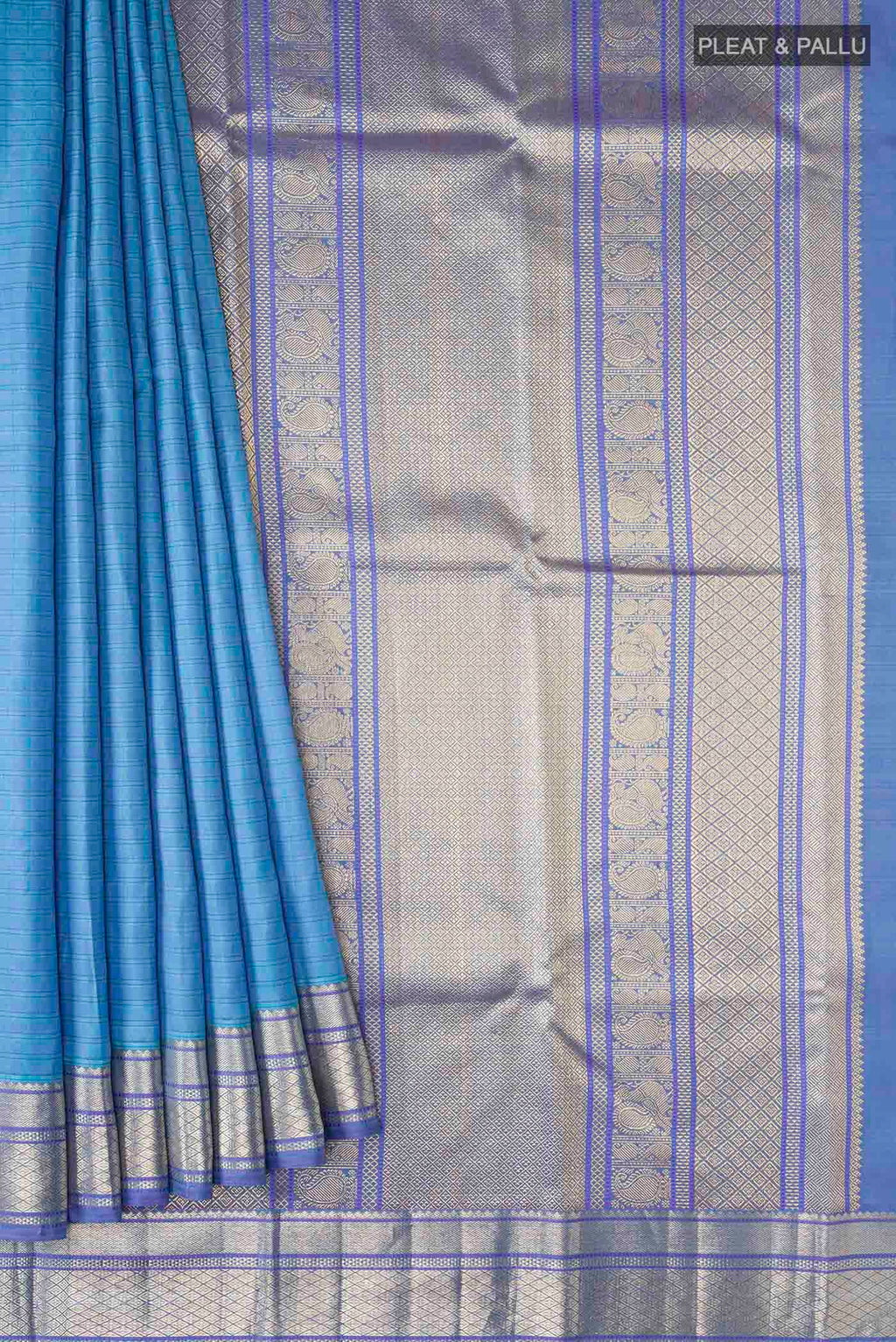 pleats pallu