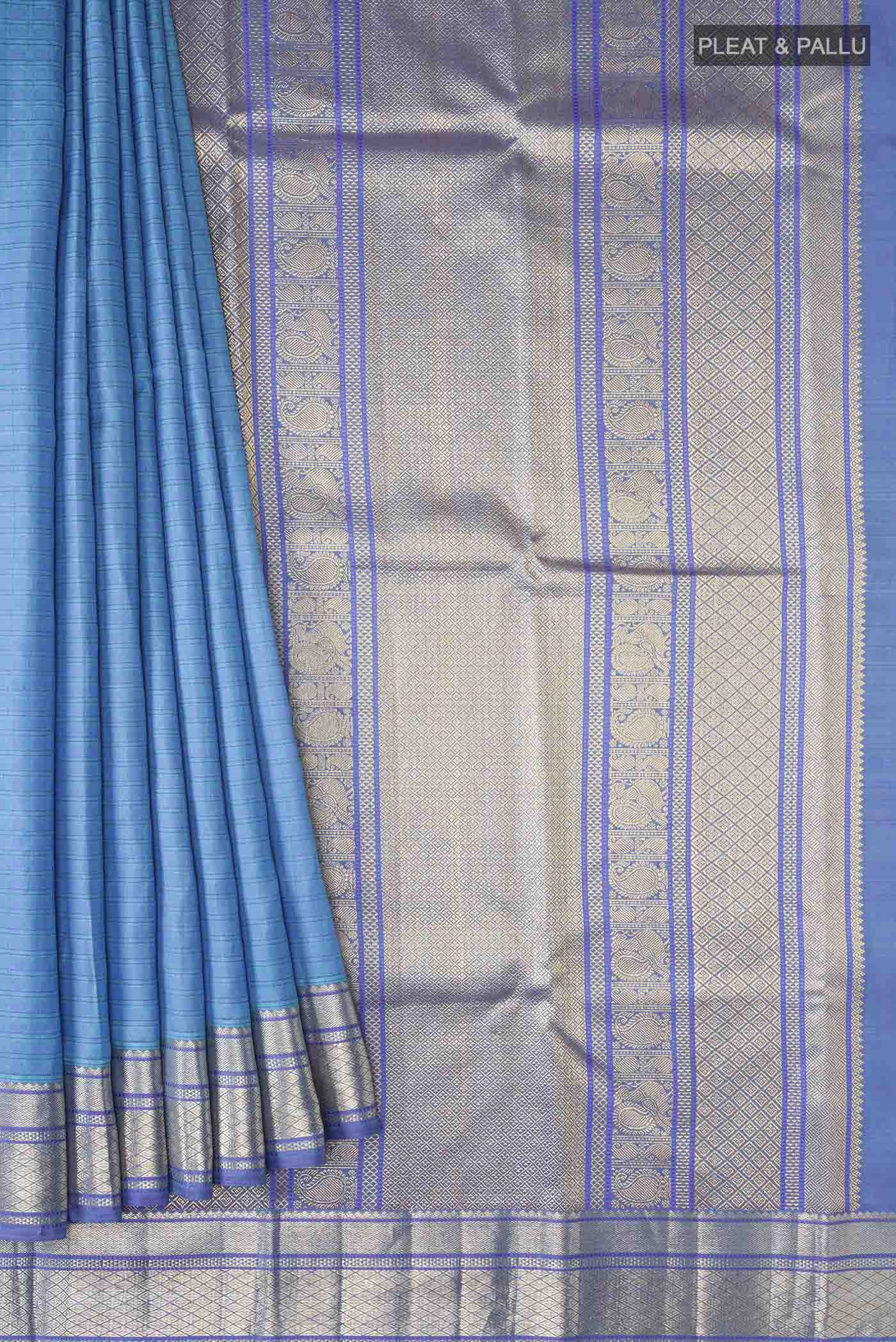 pleats pallu
