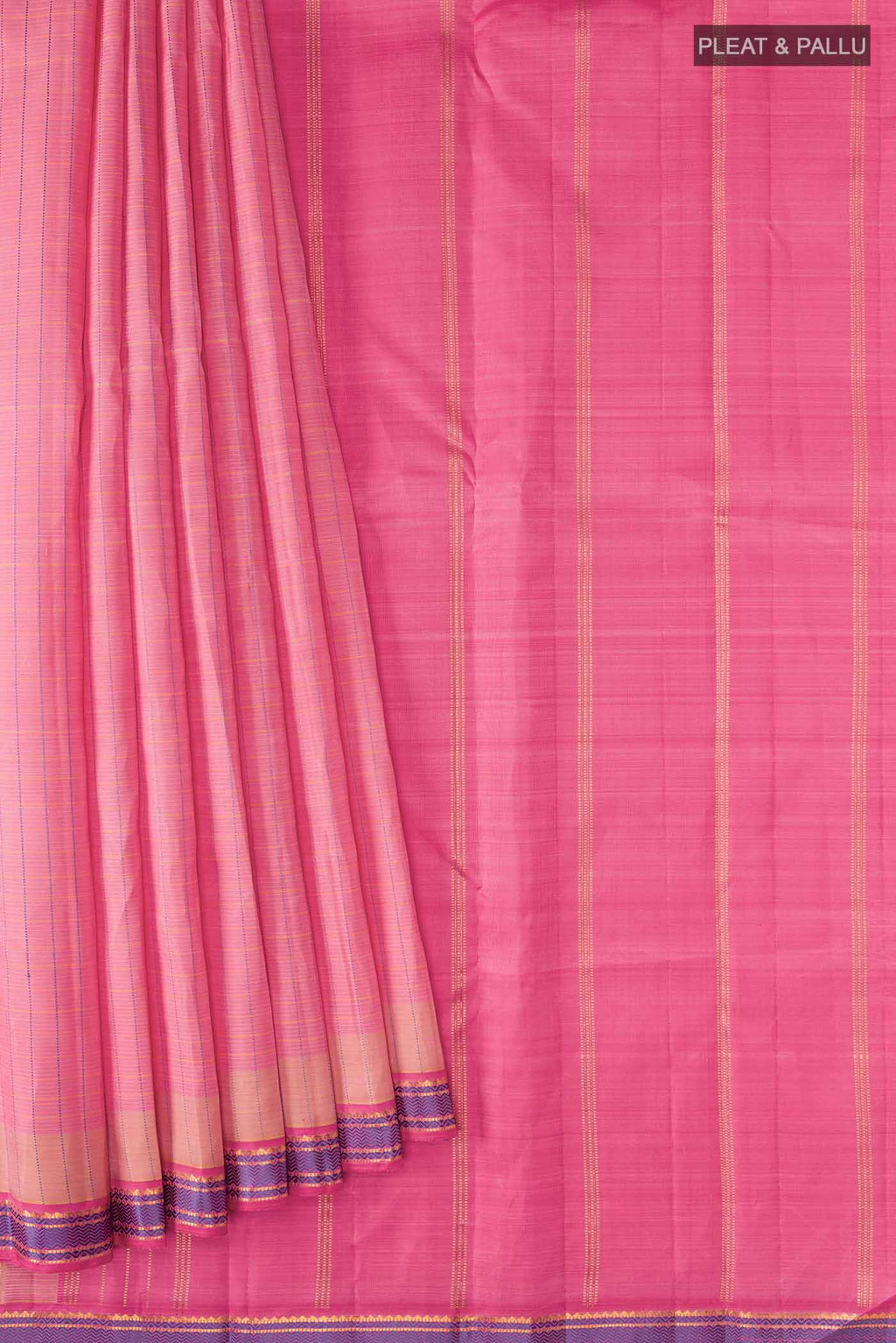 pleats pallu