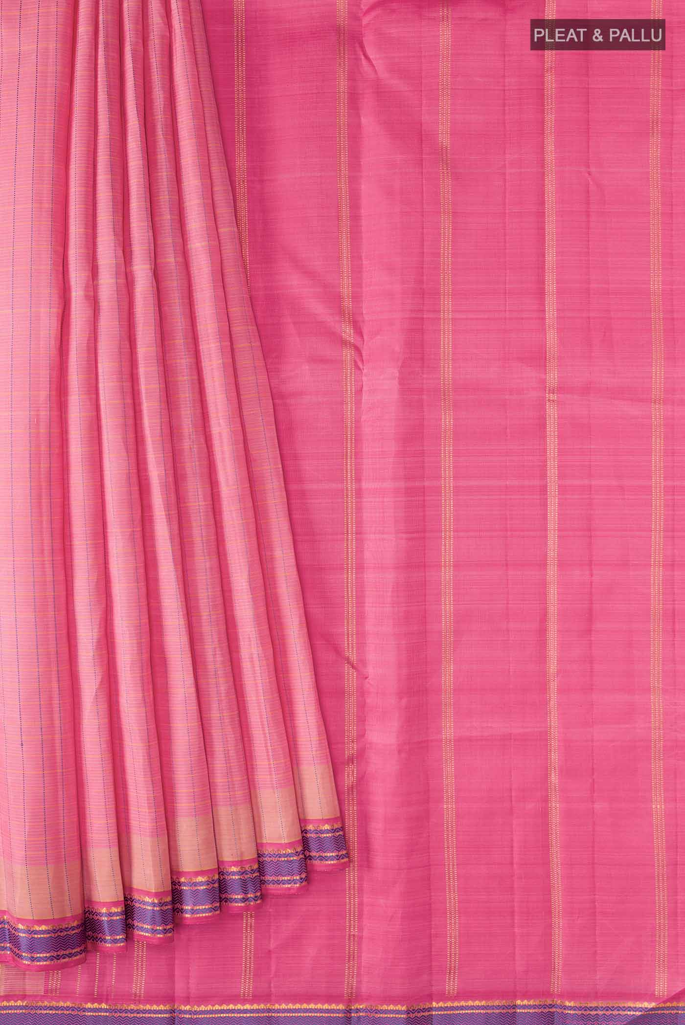 pleats pallu