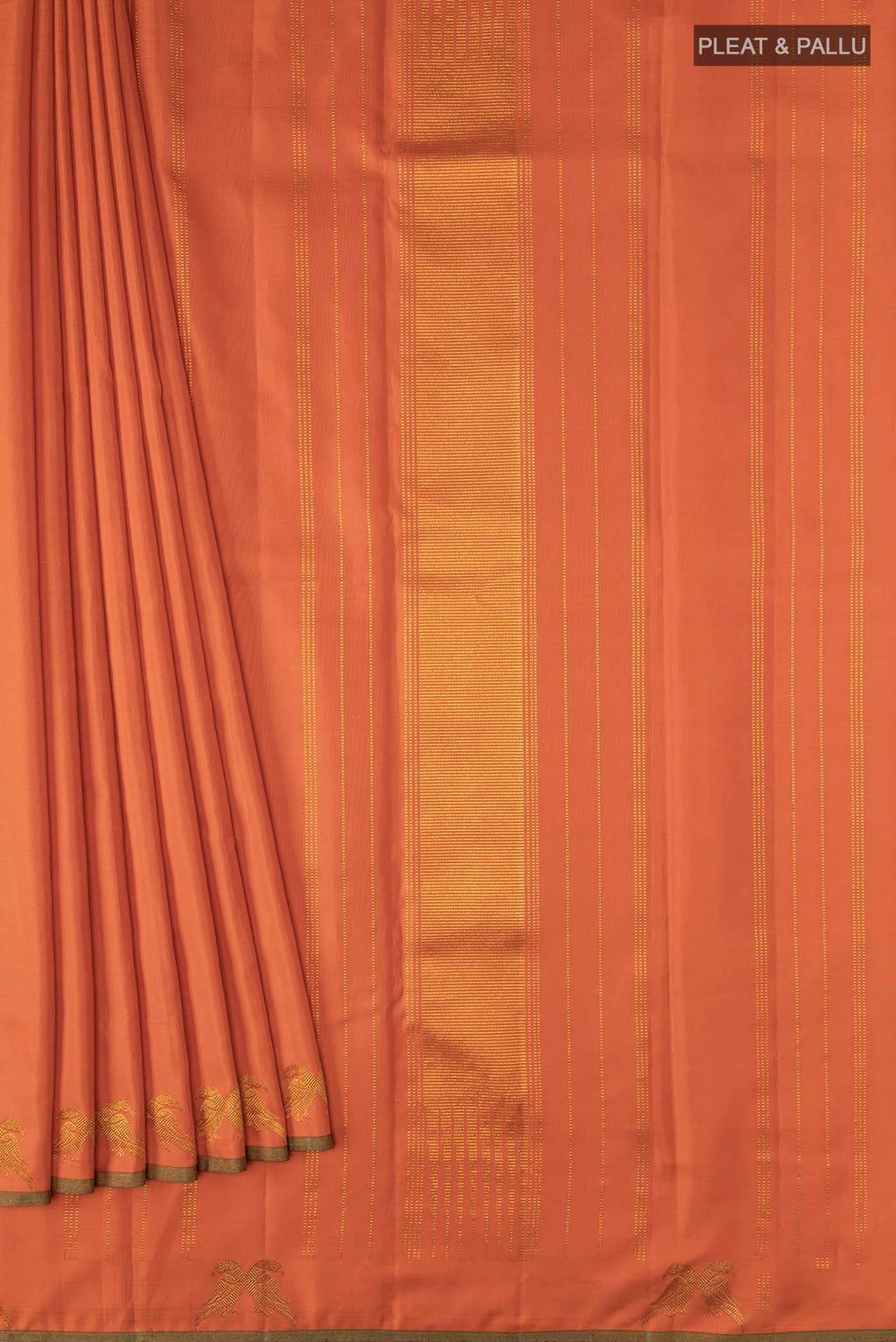 pleats pallu