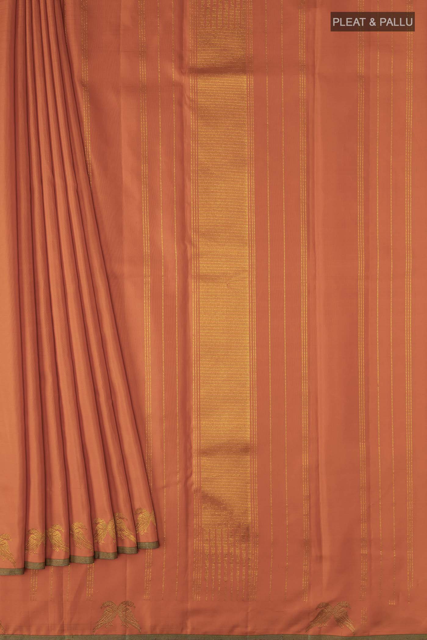 pleats pallu