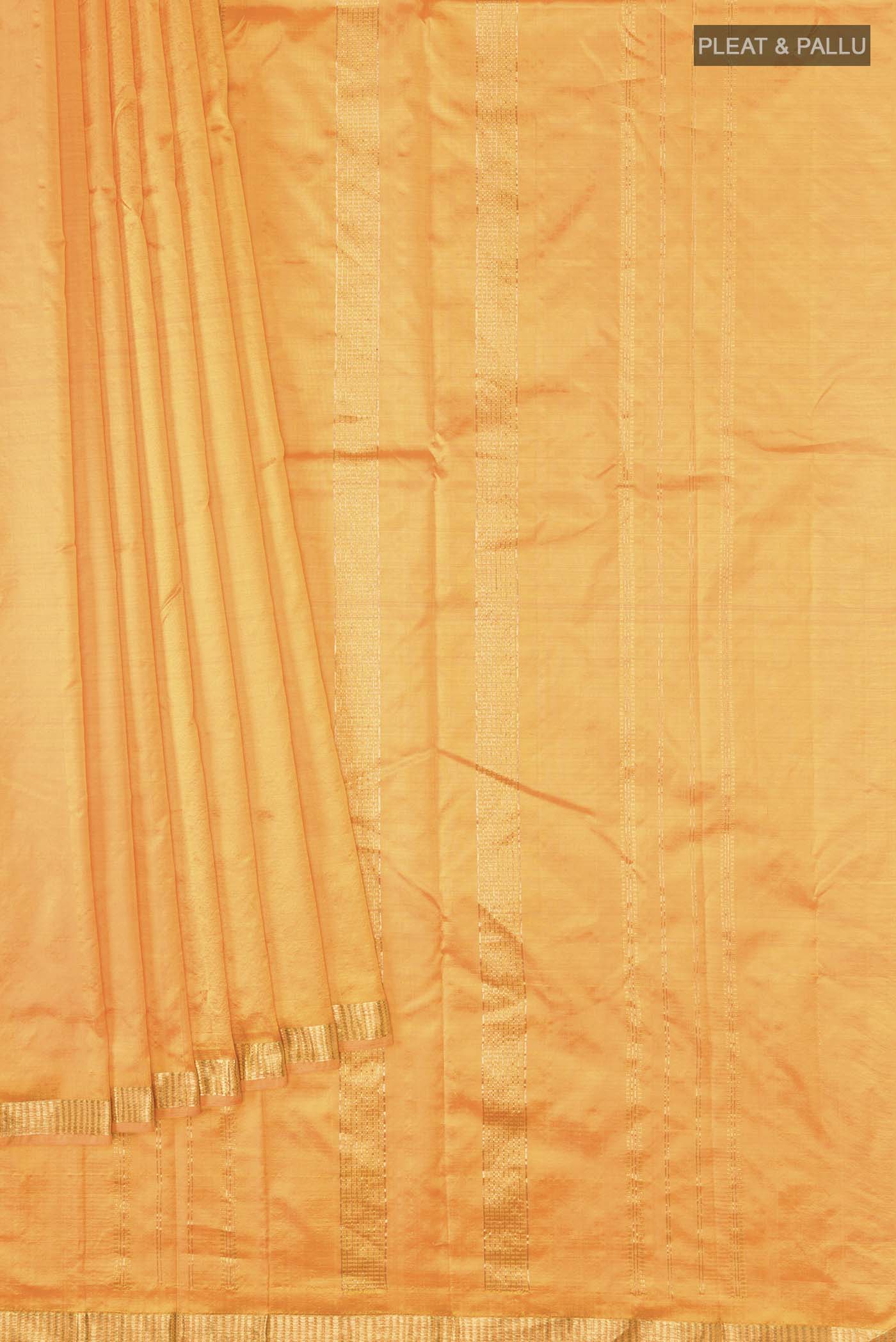 pleats pallu