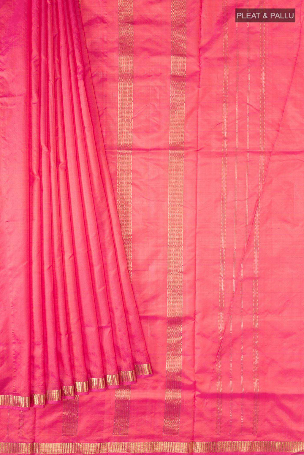 pleats pallu