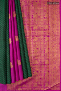 pleats pallu