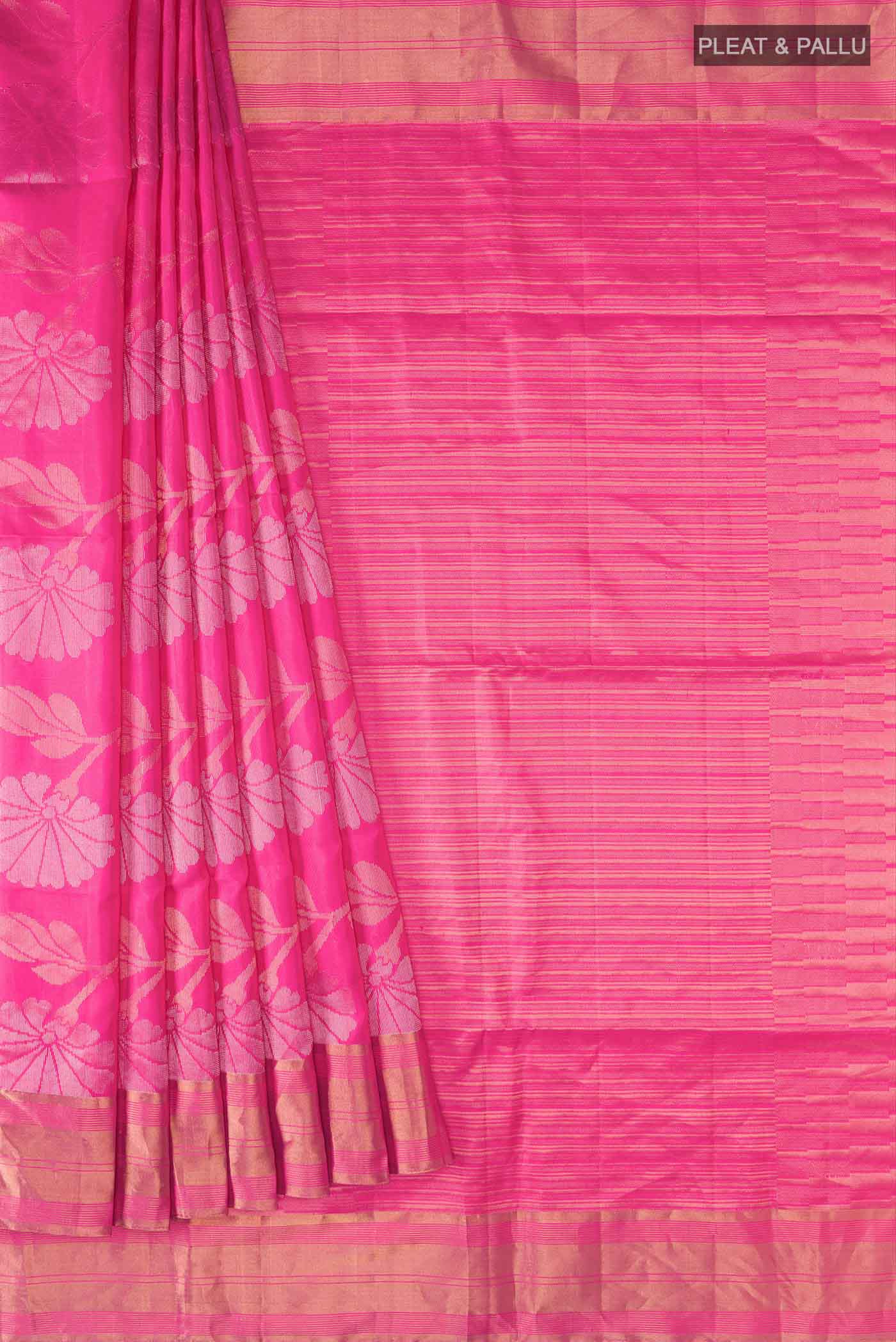 pleats pallu
