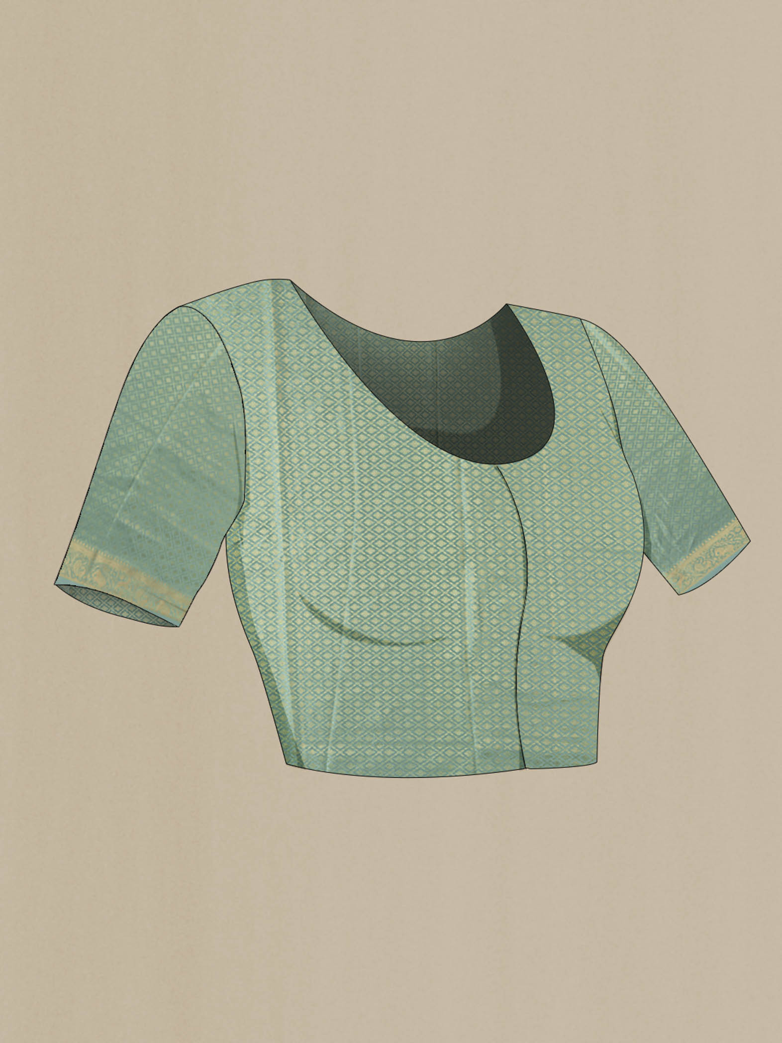 blouse closeup