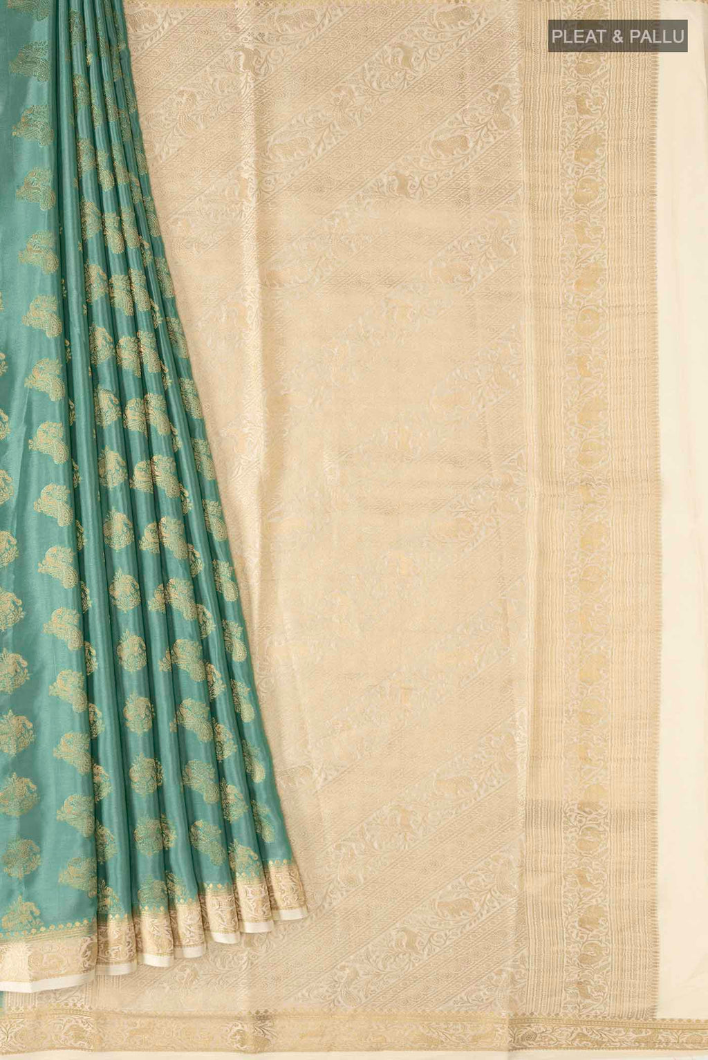 pleats pallu