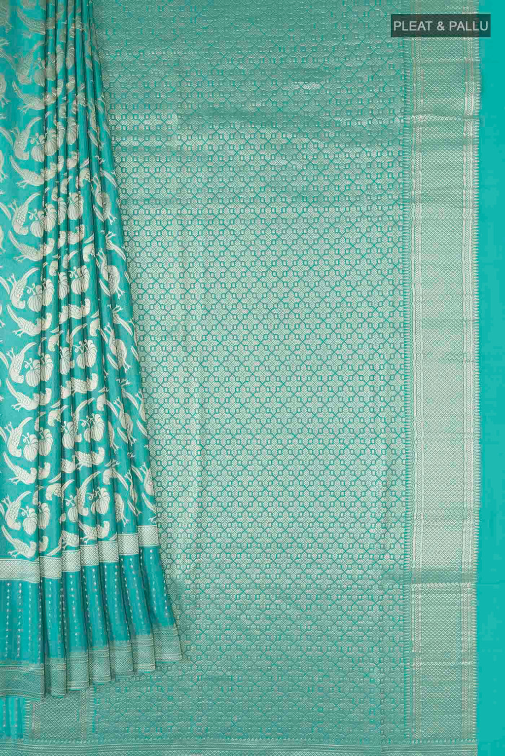 pleats pallu