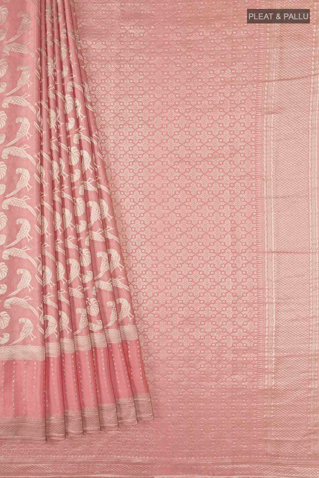 pleats pallu