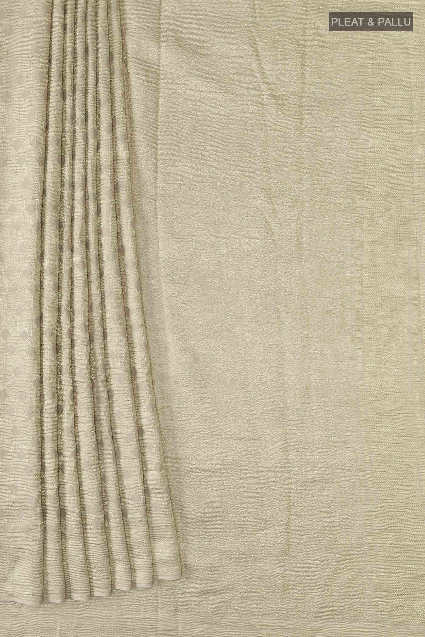 pleats pallu