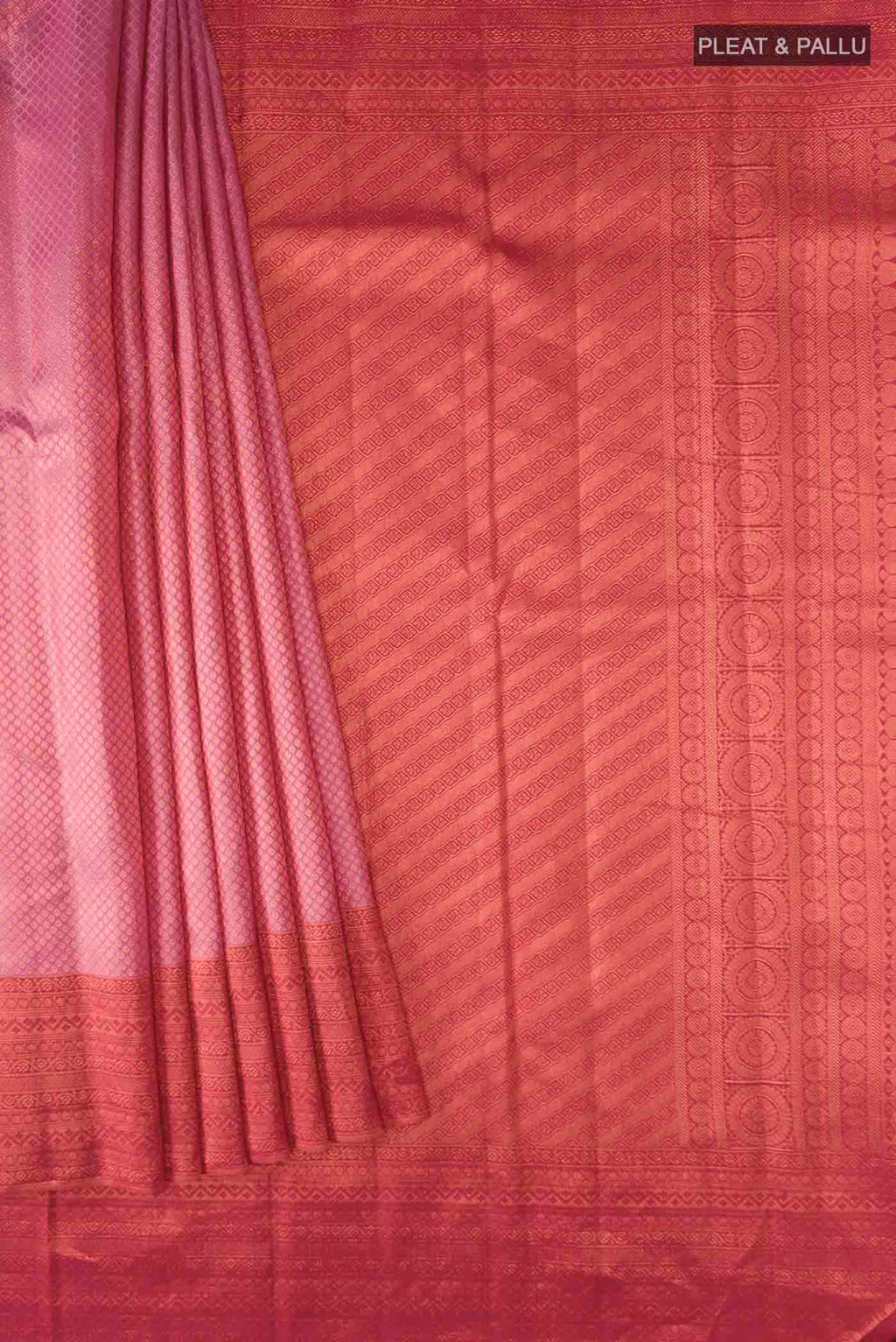 pleats pallu