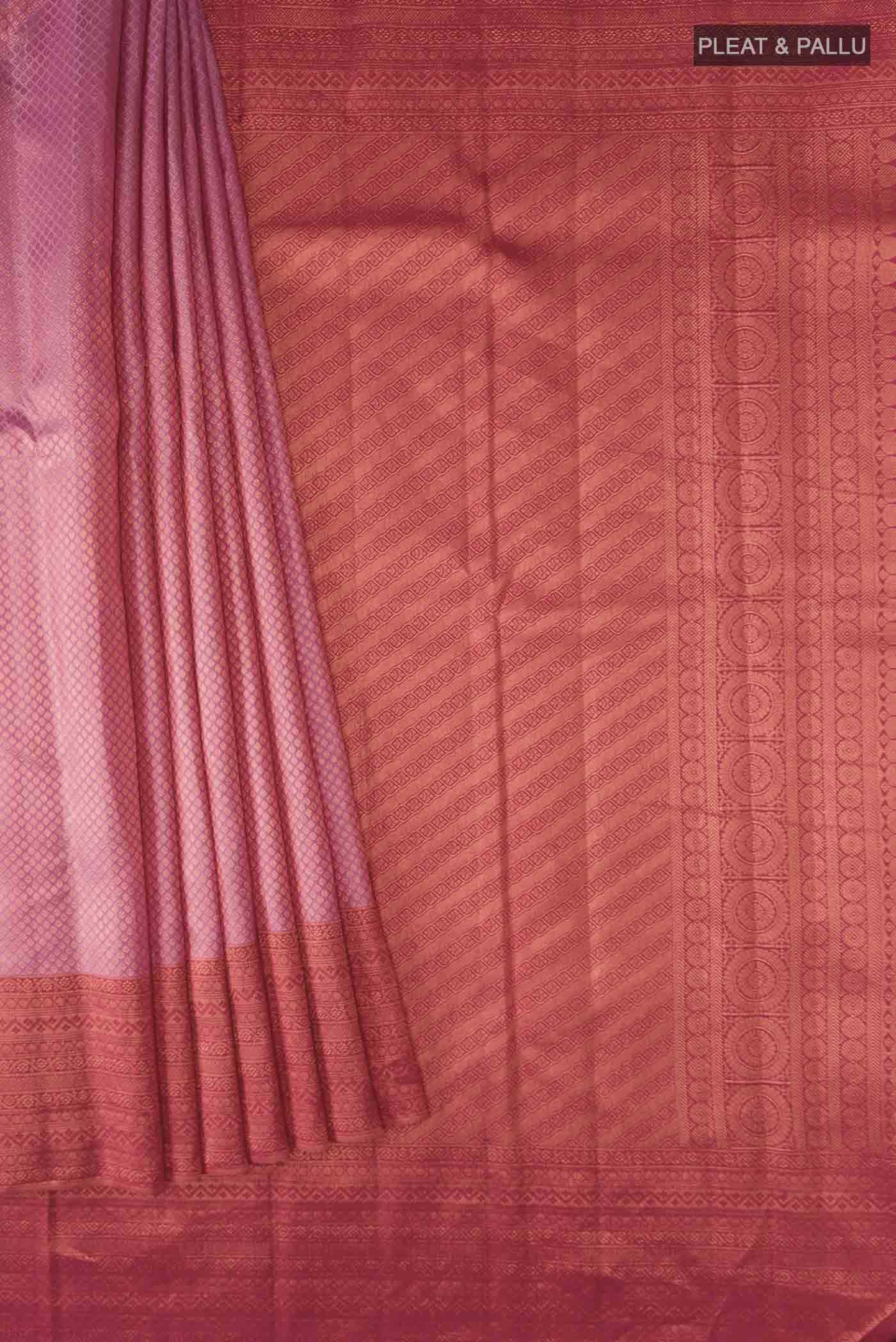 pleats pallu