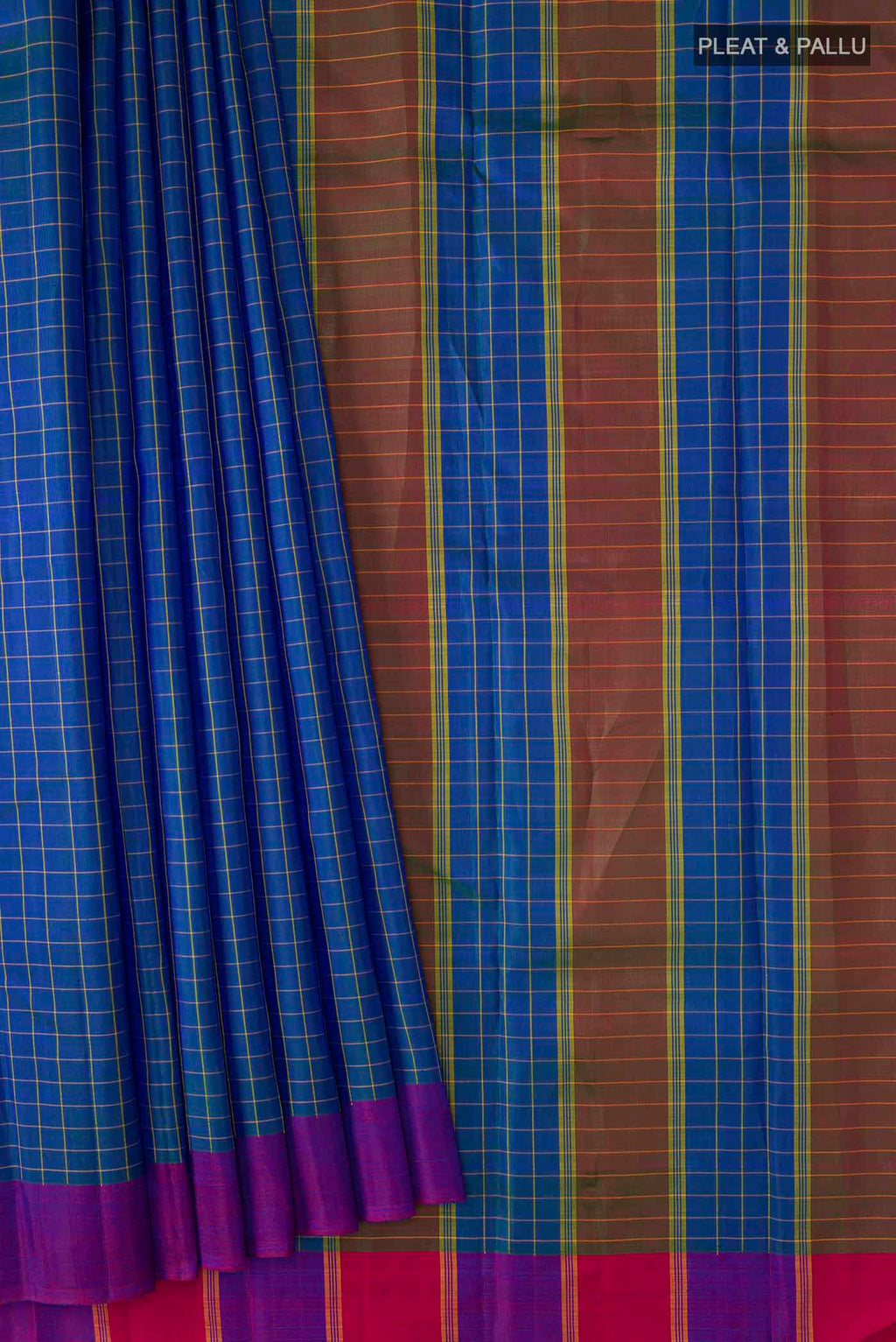 pleats pallu