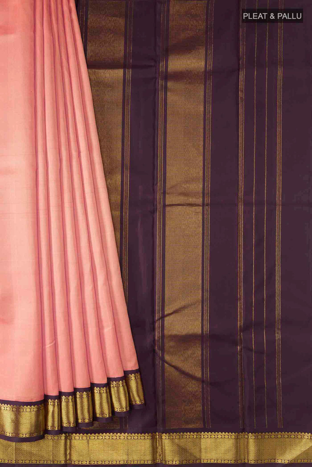 pleats pallu