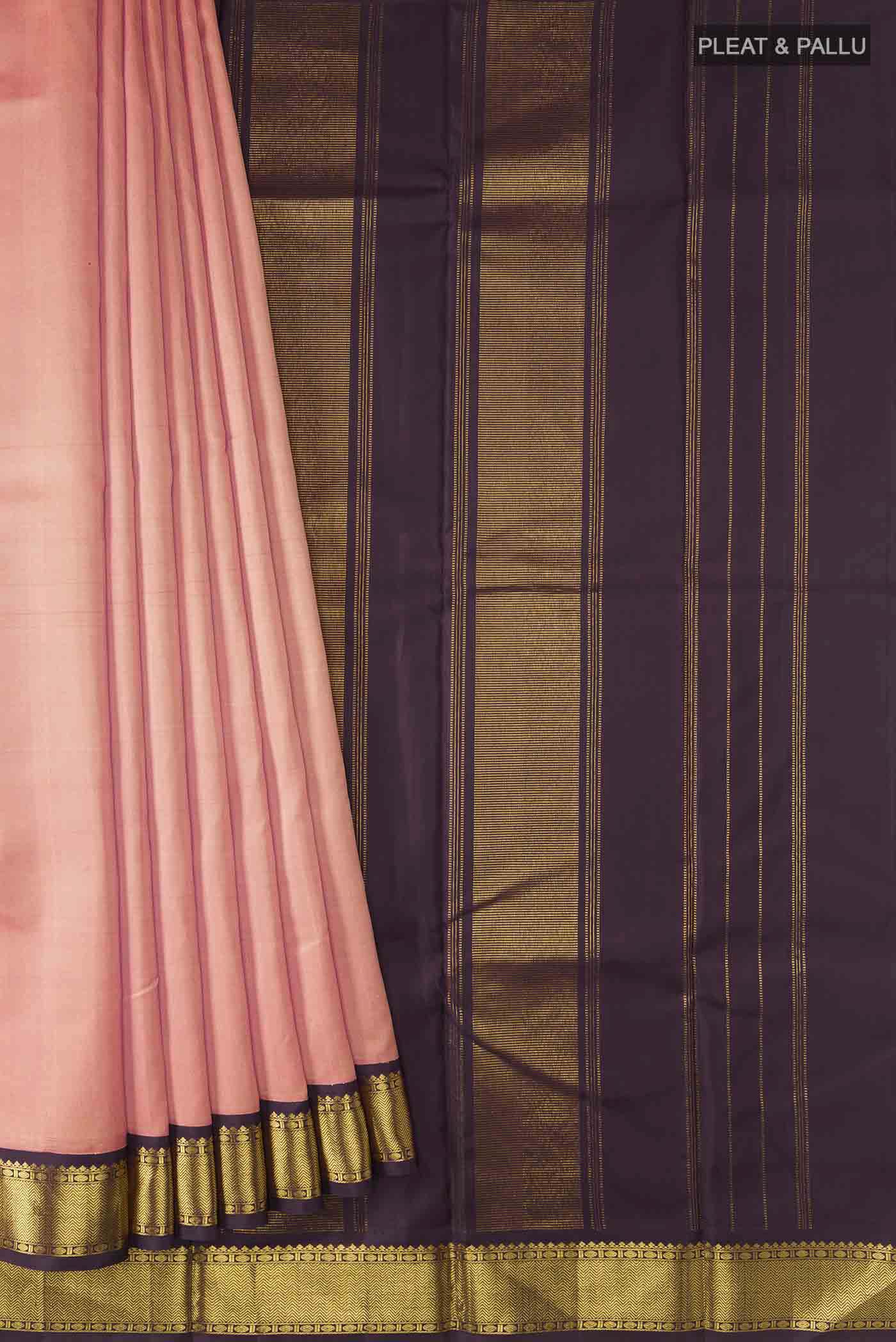 pleats pallu