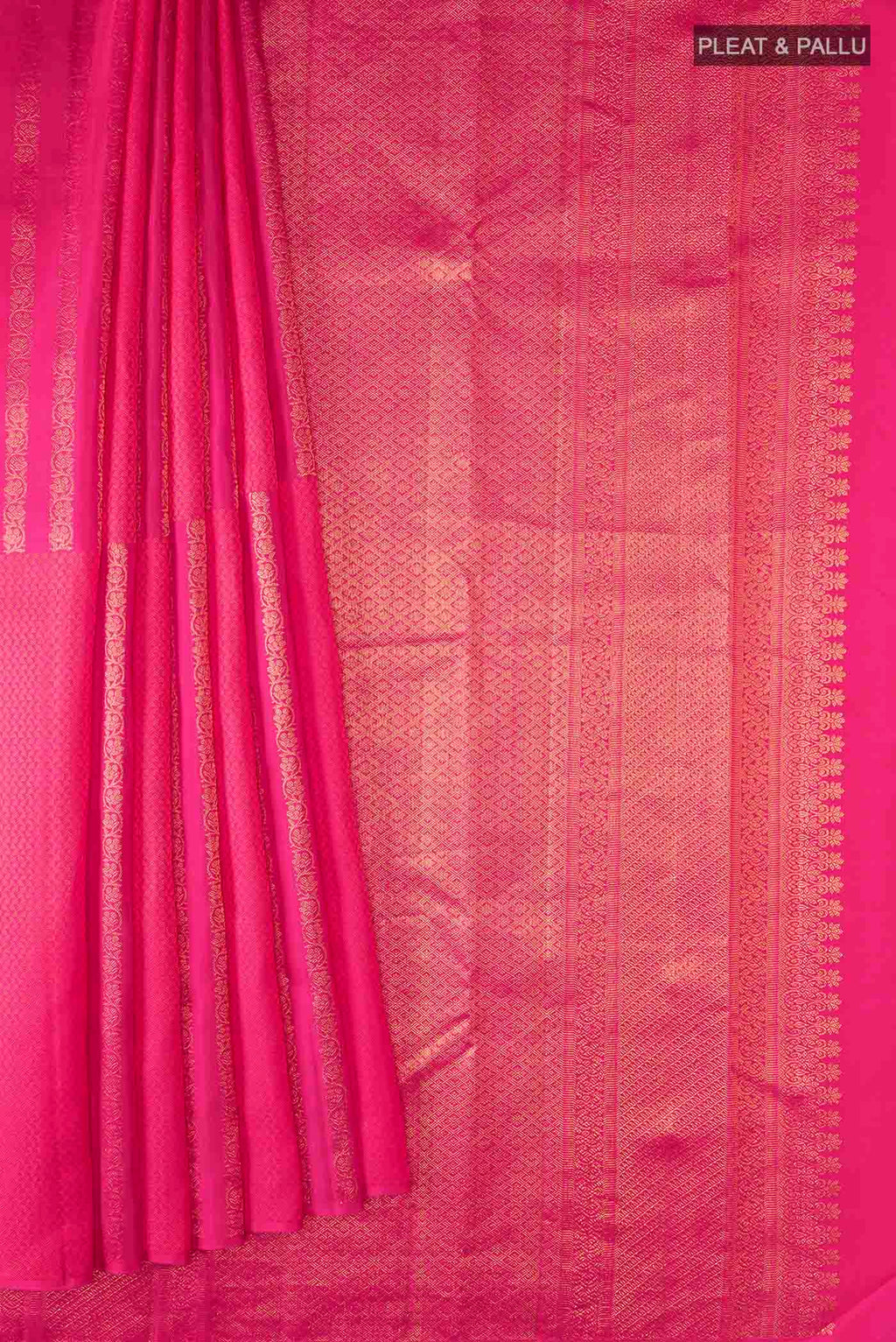 pleats pallu