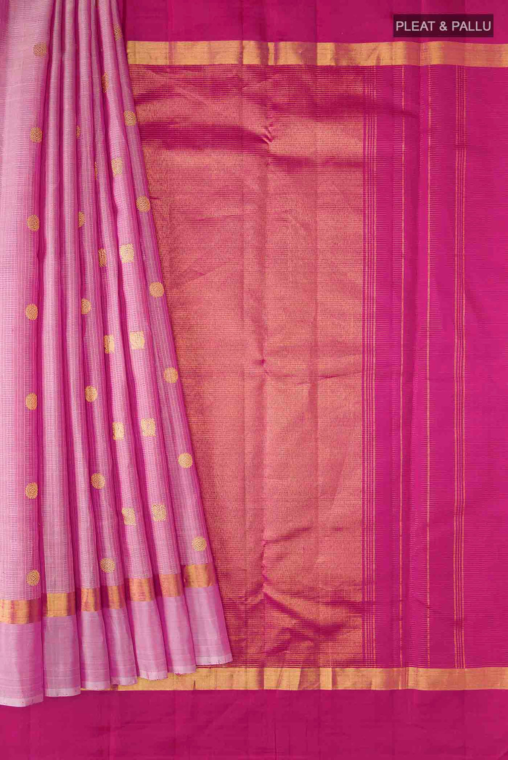 pleats pallu
