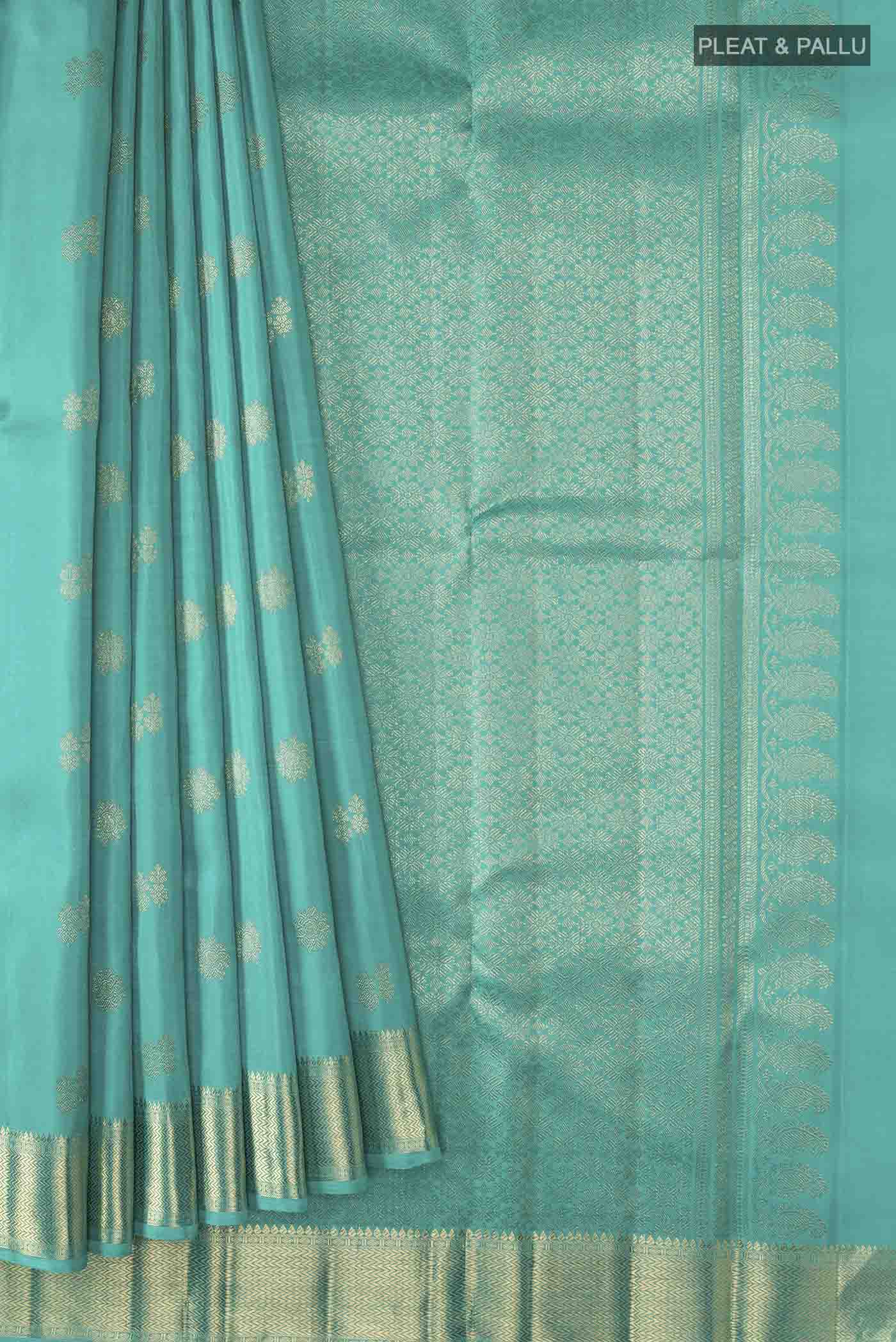 pleats pallu