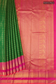 pleats pallu