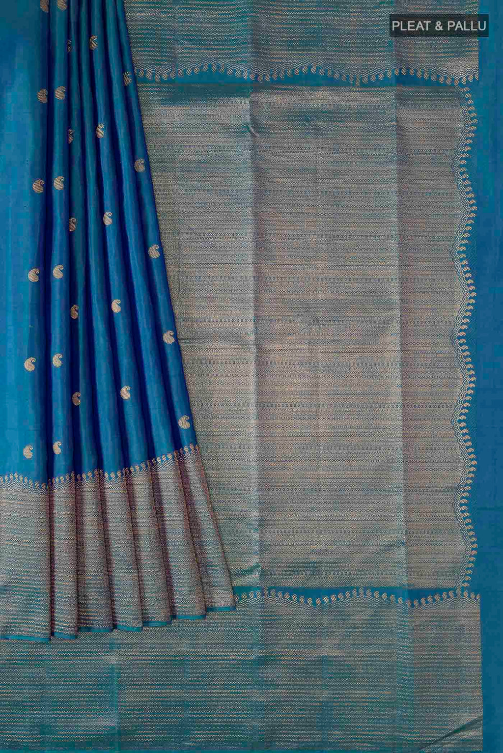 pleats pallu