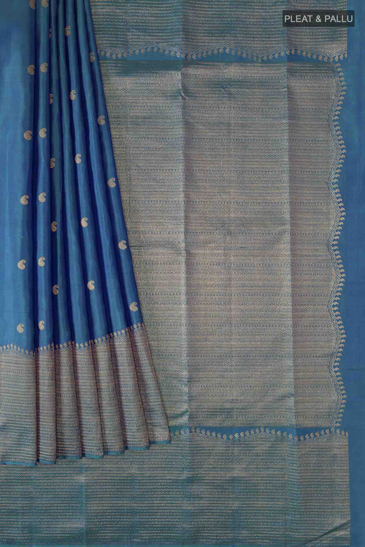 pleats pallu