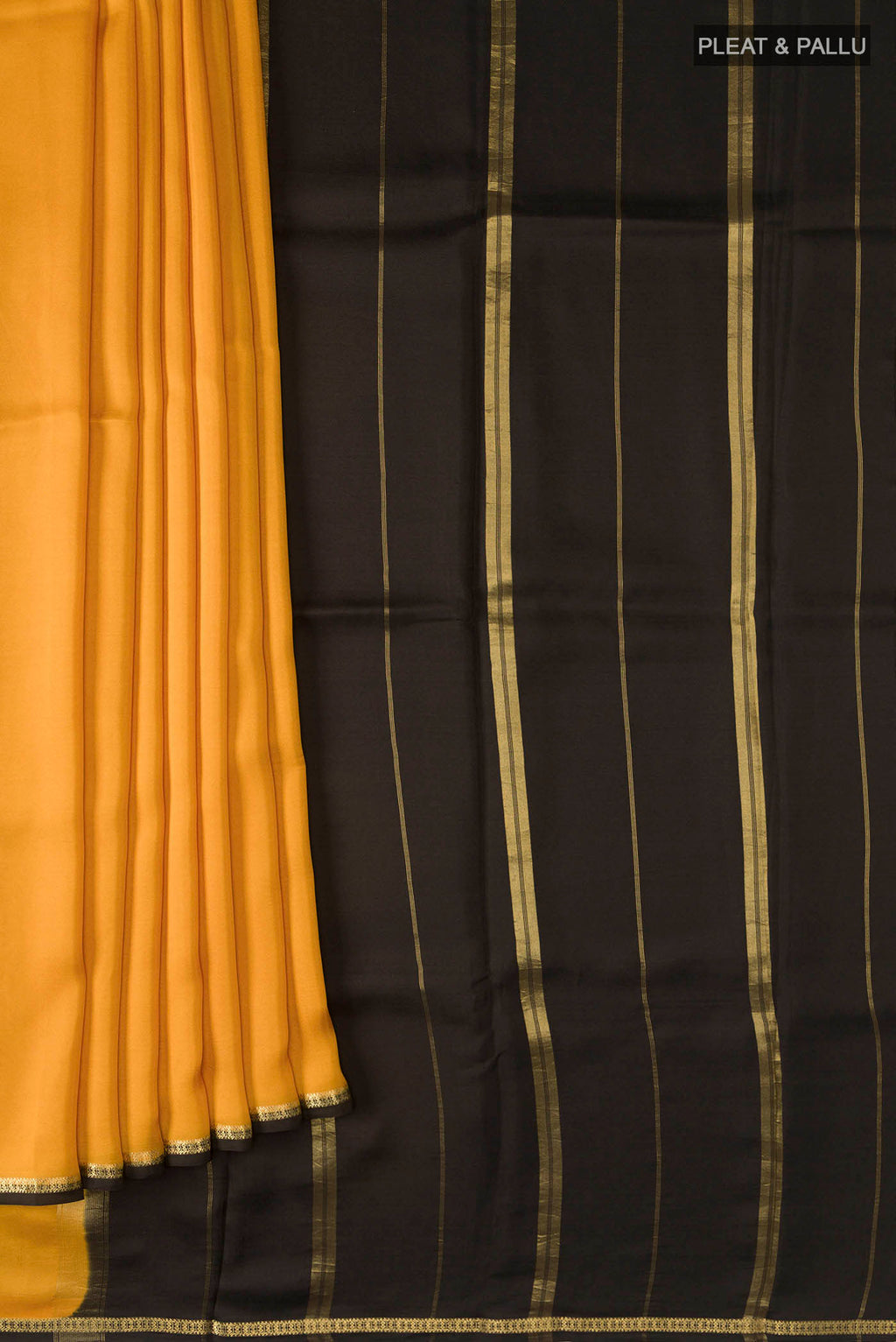 pleats pallu