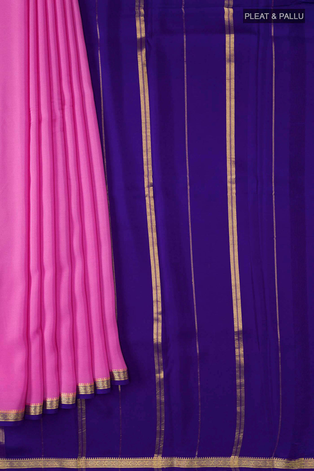 pleats pallu