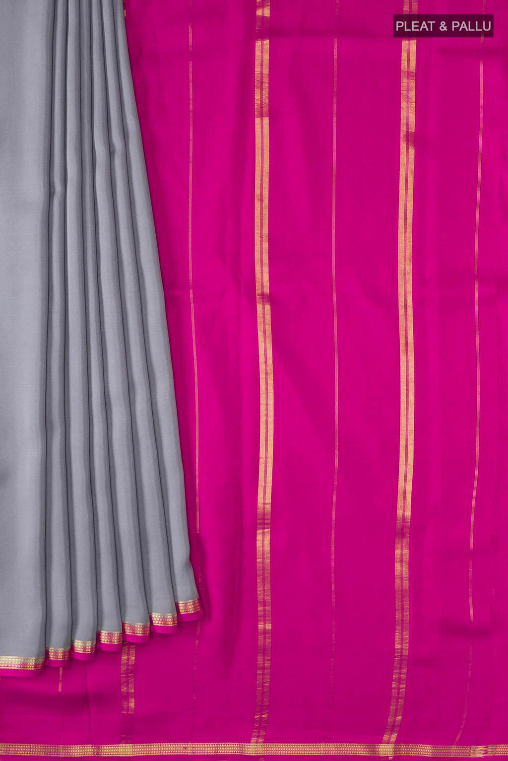 pleats pallu