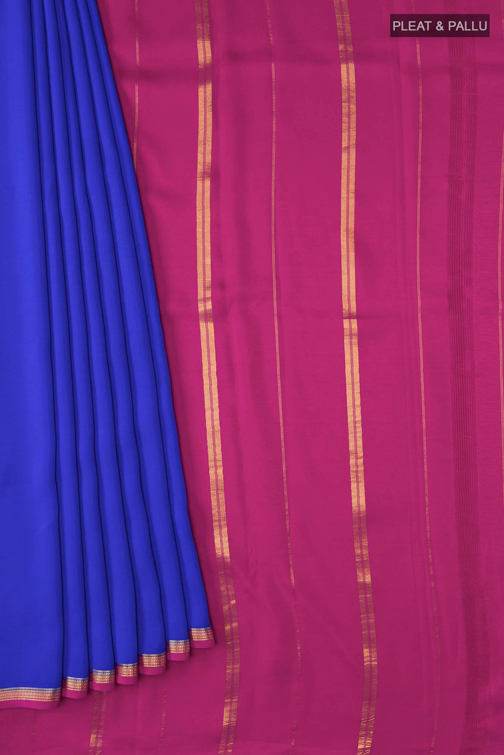 pleats pallu