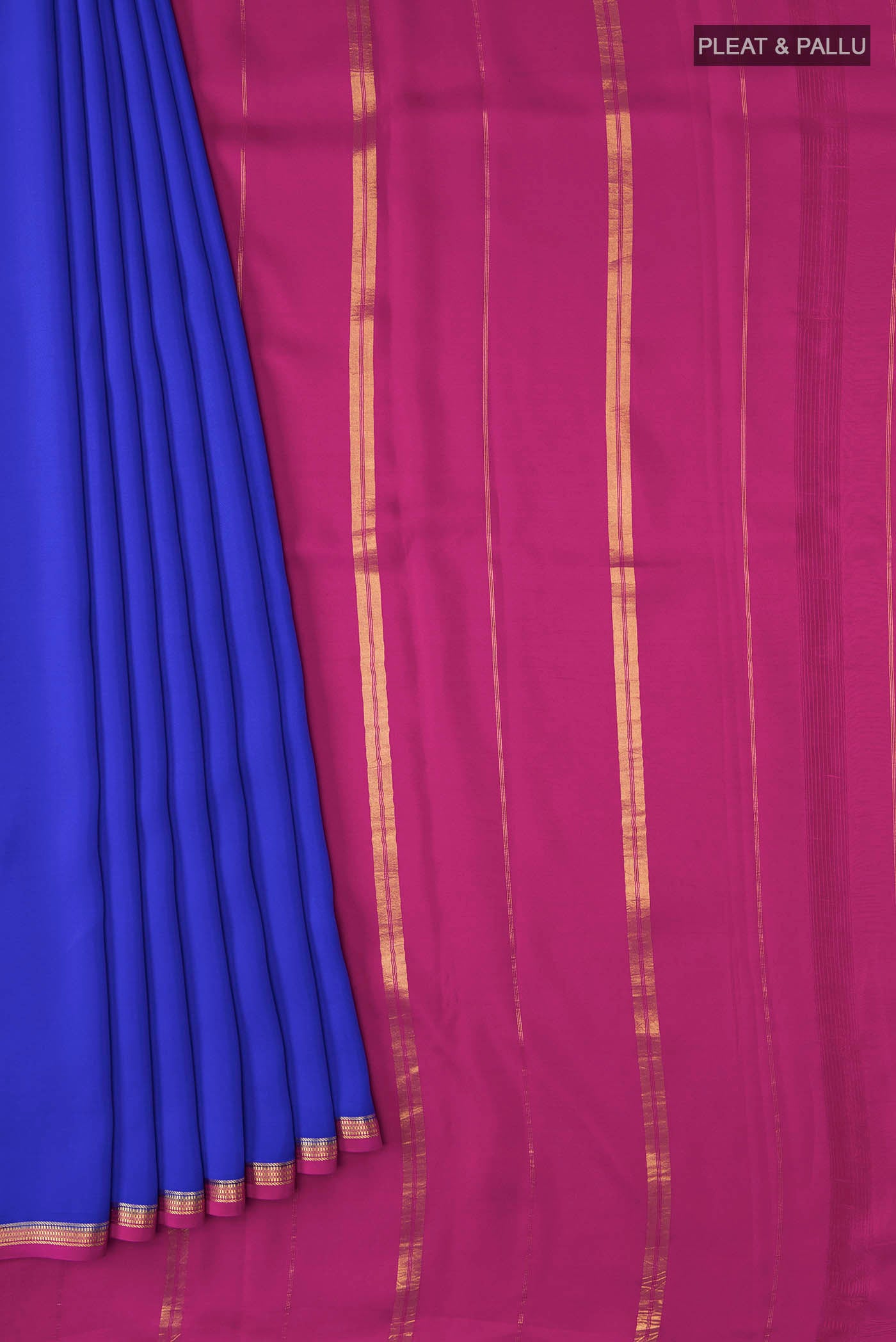 pleats pallu