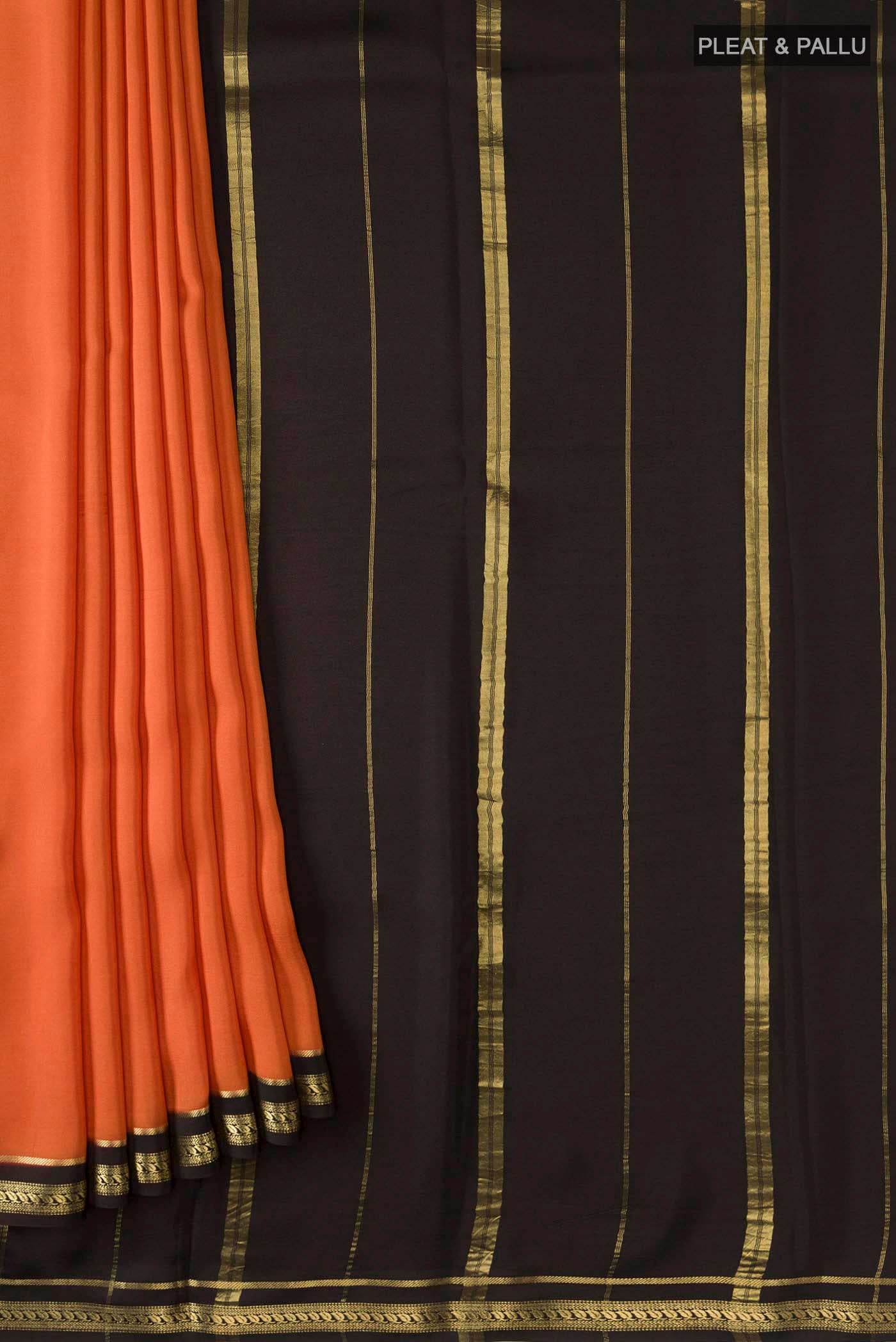 pleats pallu