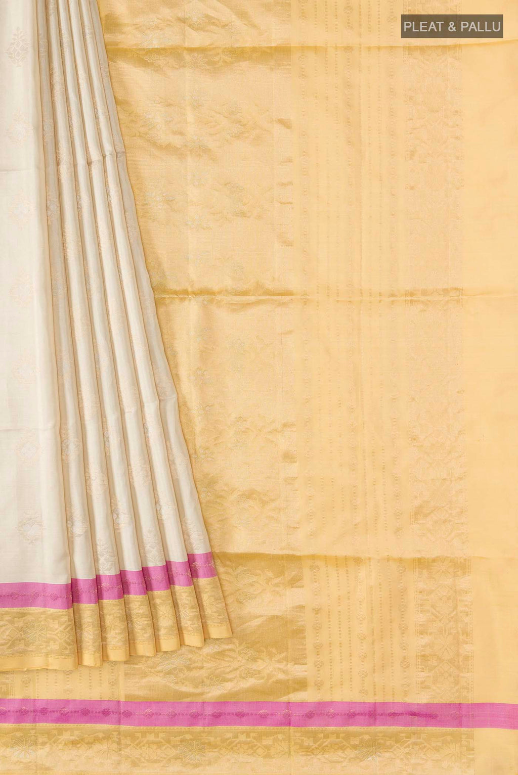 pleats pallu