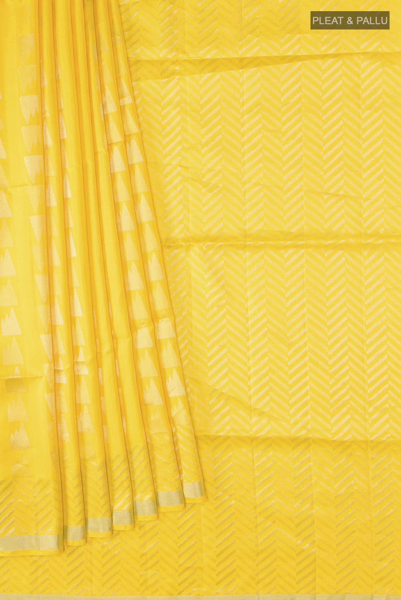 pleats pallu