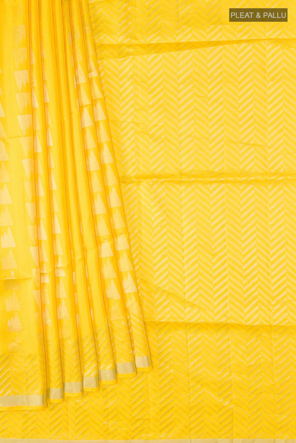 pleats pallu