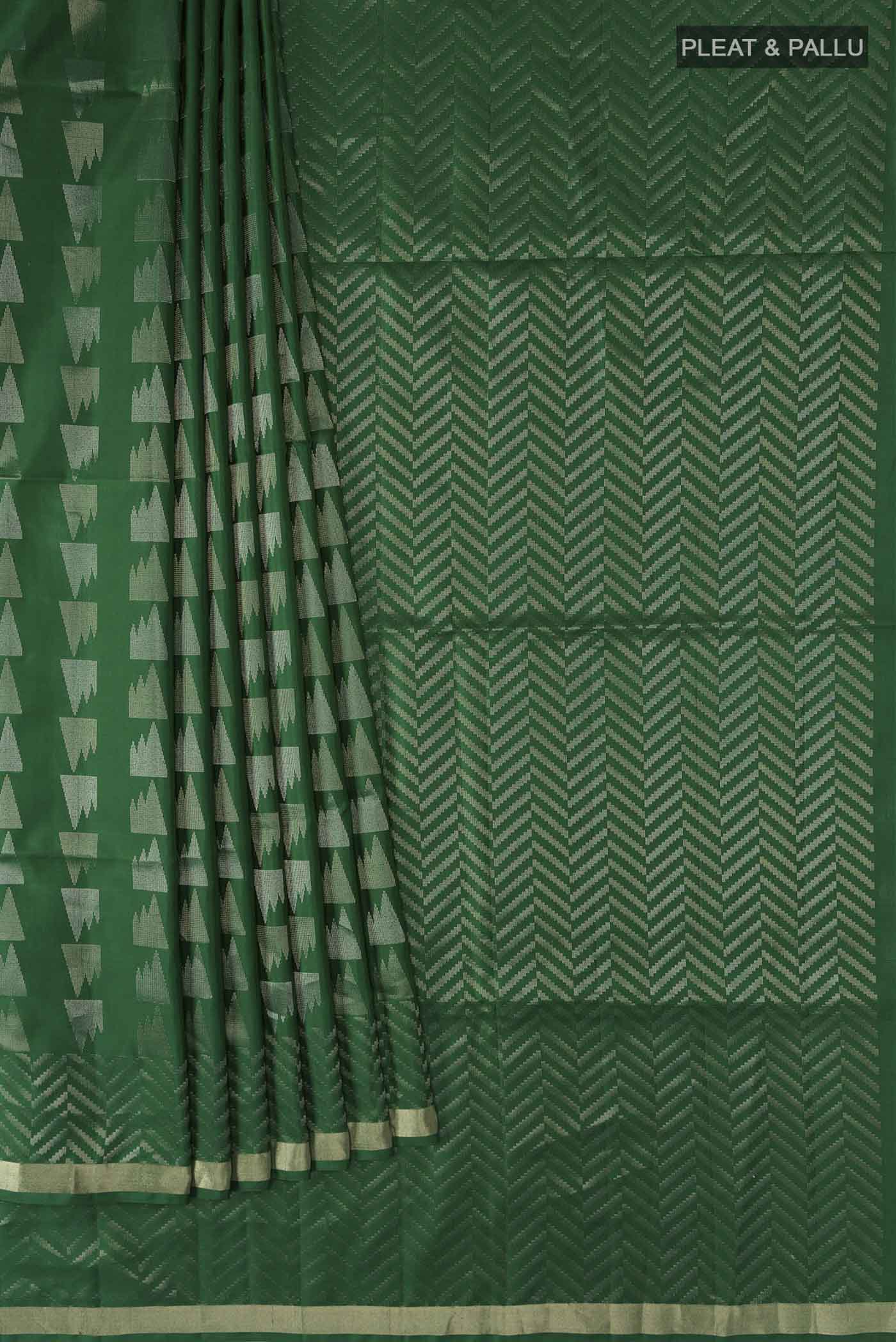 pleats pallu