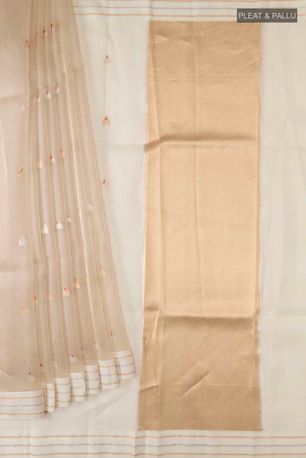 pleats pallu