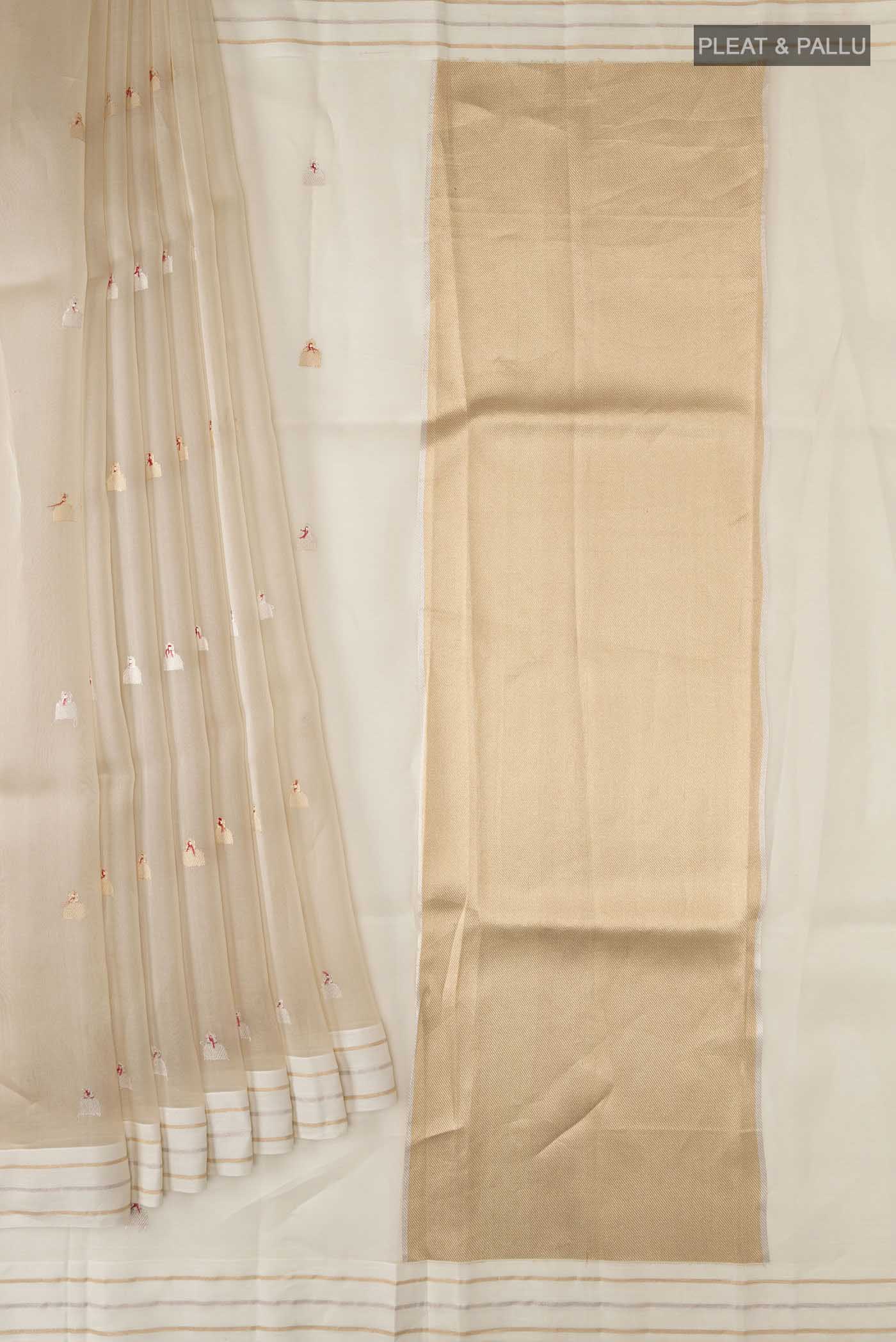 pleats pallu