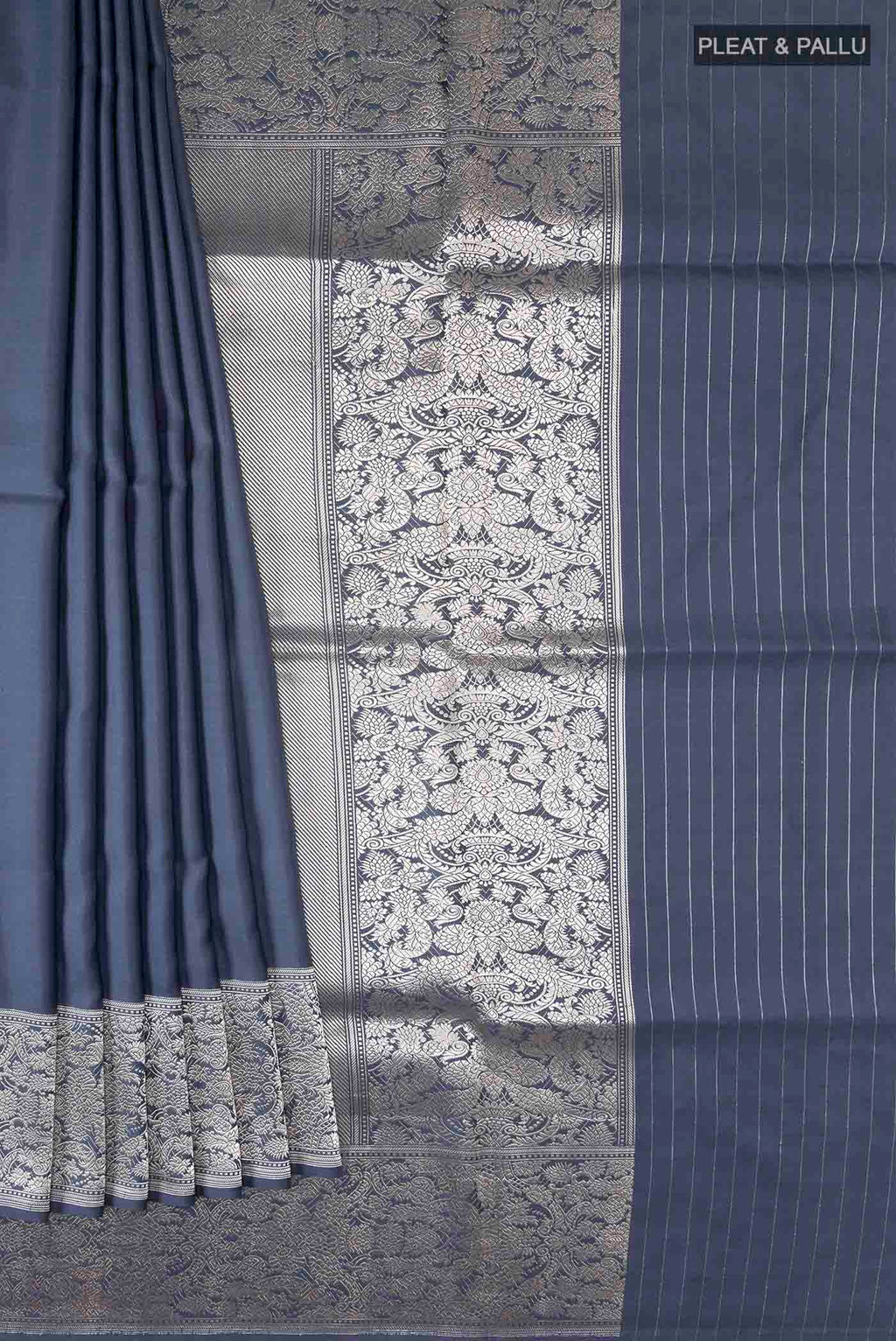 pleats pallu