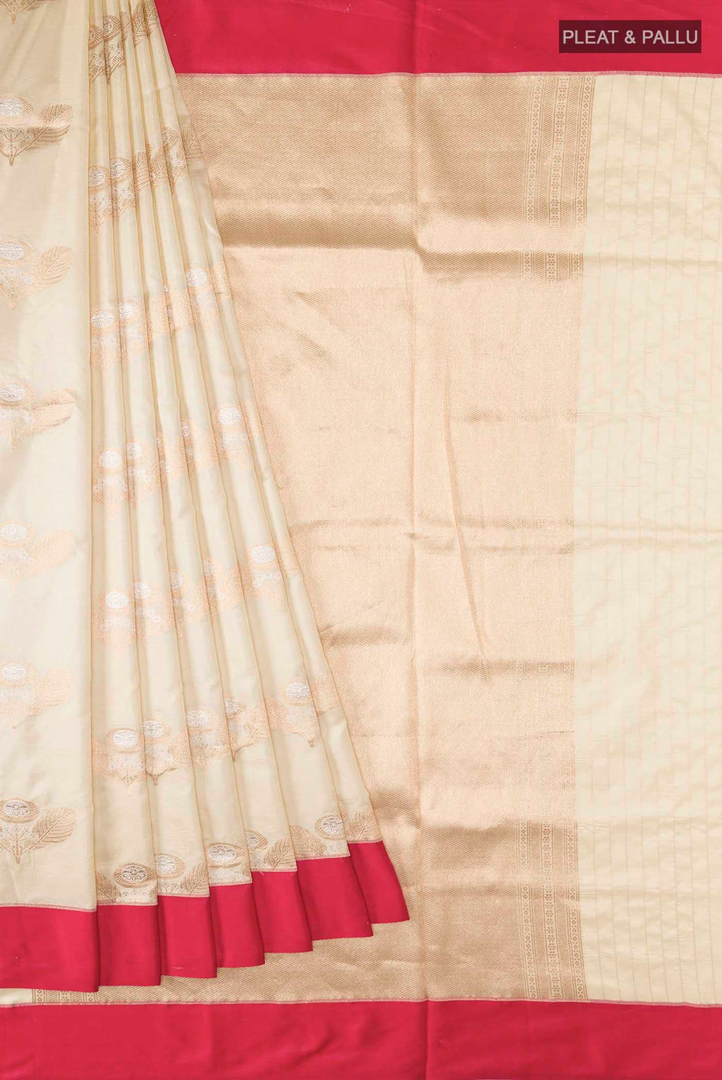 pleats pallu