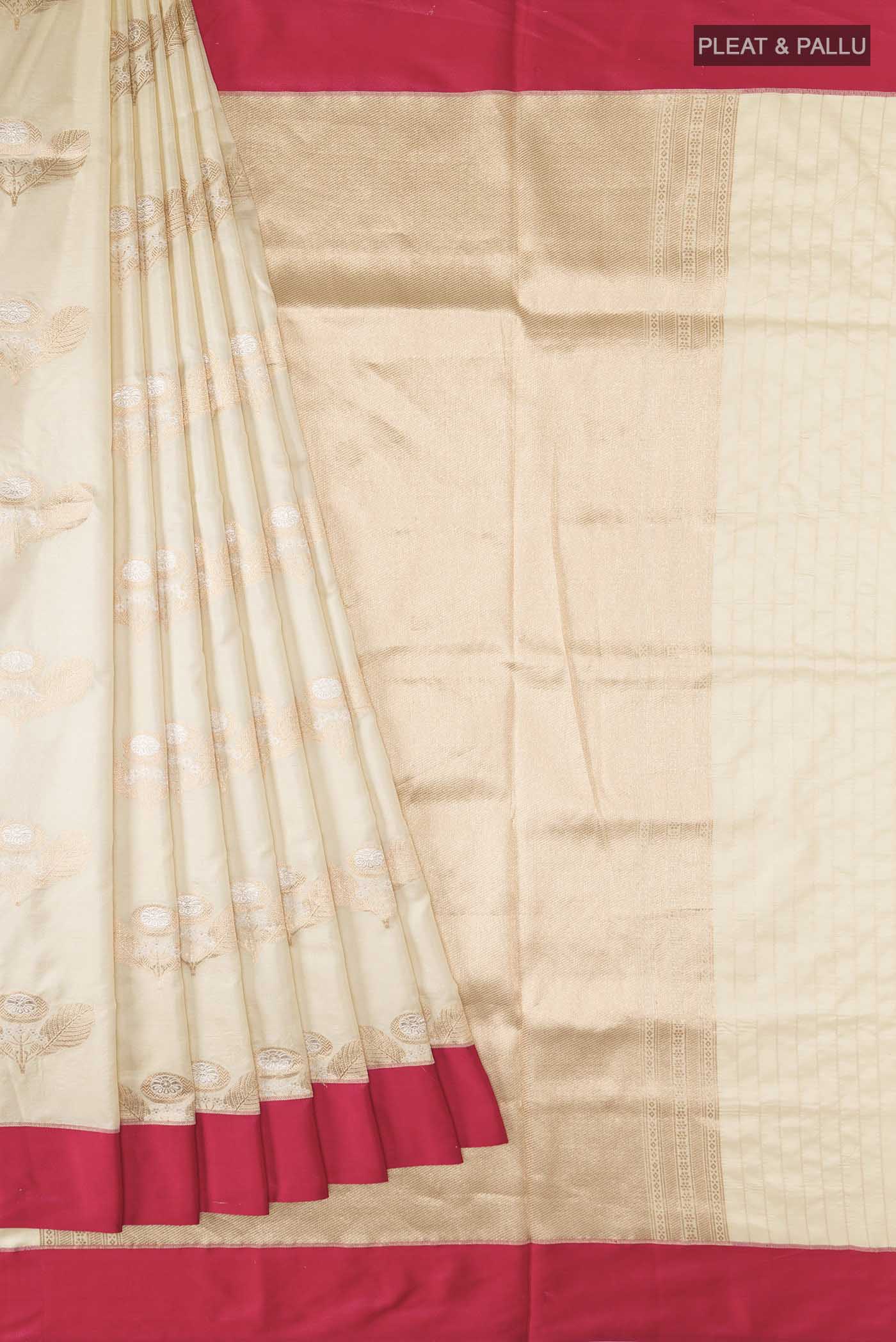 pleats pallu