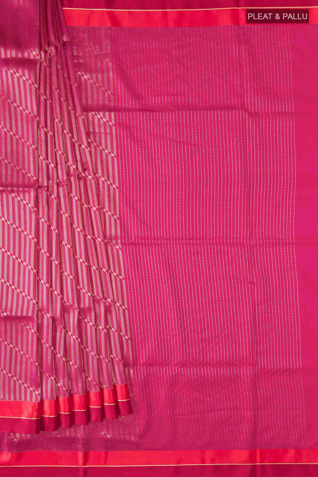 pleats pallu