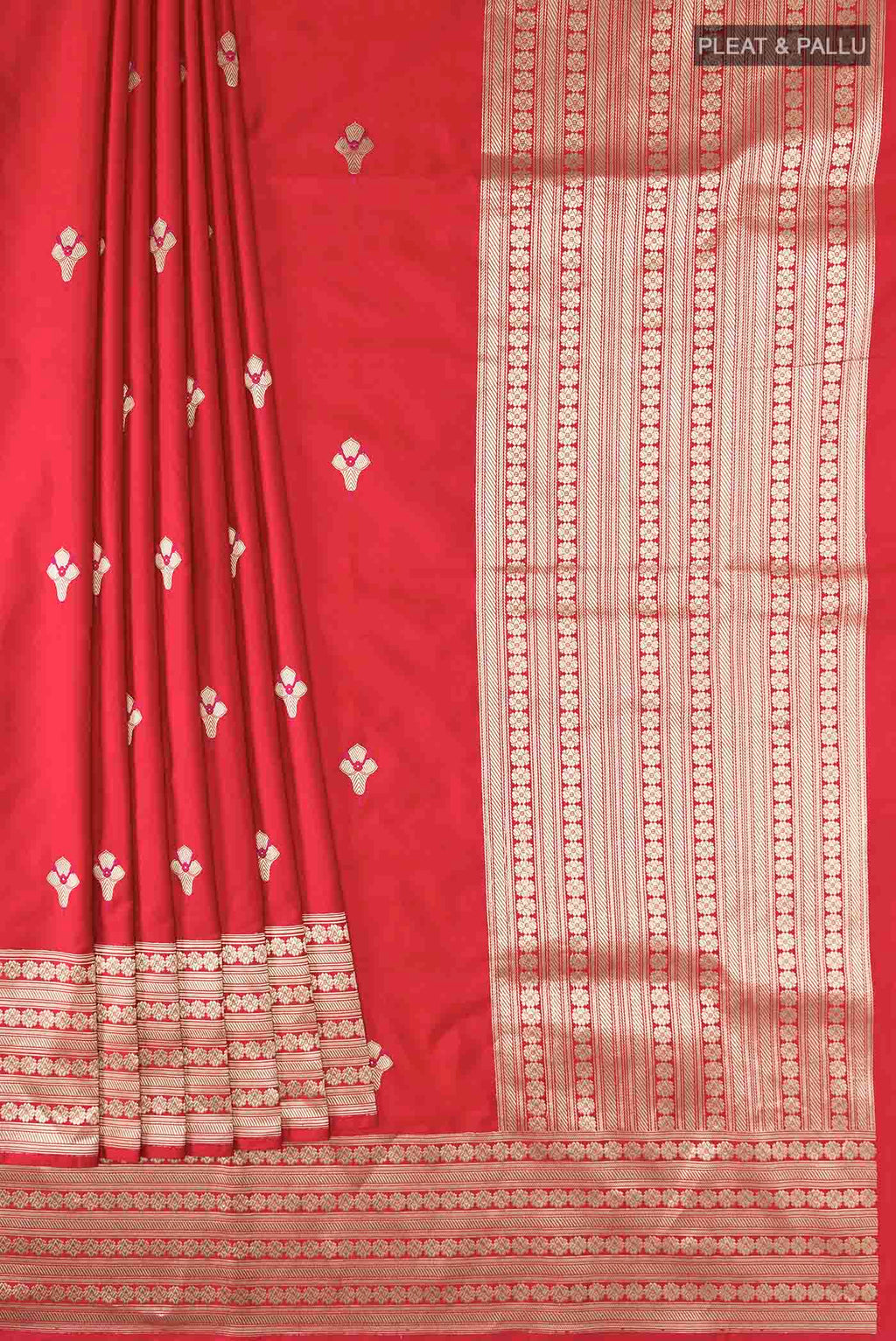 pleats pallu