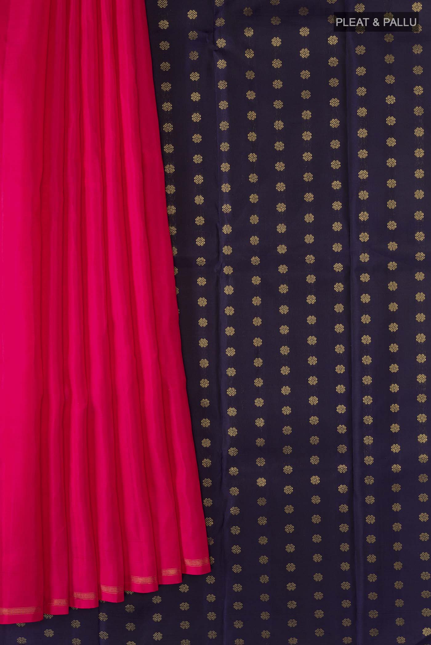 pleats pallu