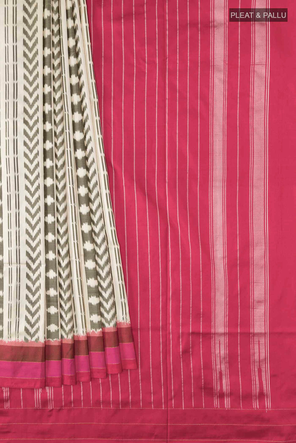 pleats pallu