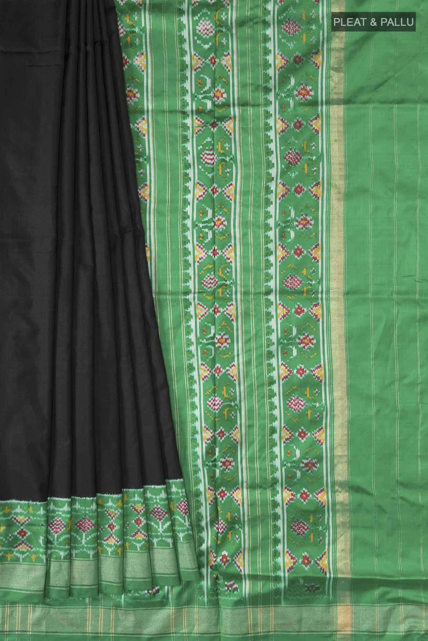 pleats pallu